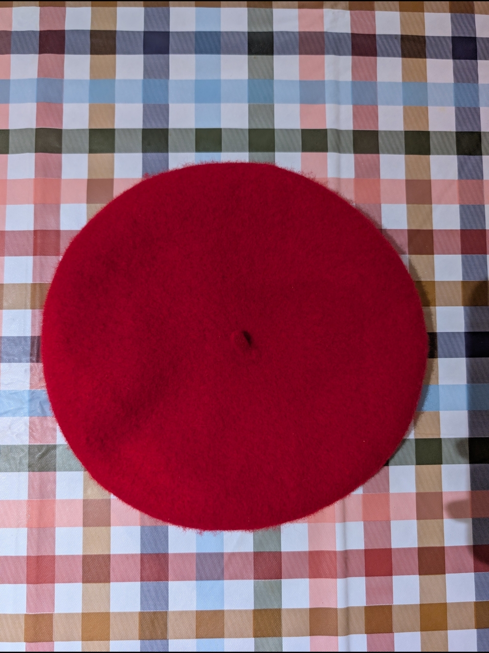 NWT Children's Classic Red Wool Beret